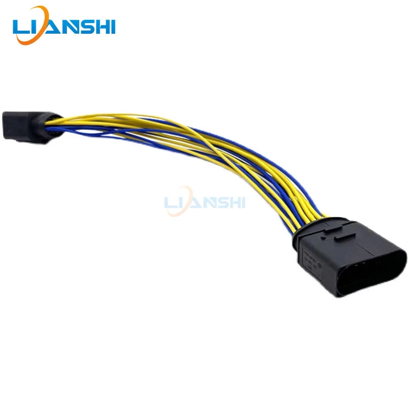 Suitable for Audi A4 A6L Q5 Q7 car xenon headlight assembly wiring harness plug and socket 14P extension wiring harness