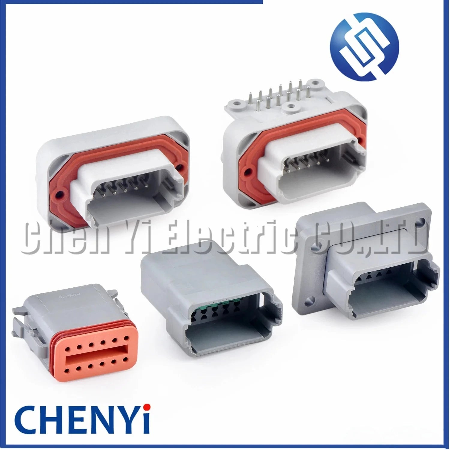 12 Pin Automotive waterproof connector Wire harness plug DT06-12S DT04-12P DT04-12P-L012 DT15-12P DT13-12P For Deutsch DT series