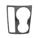 For Audi A4 B8 A5 2009 2010 2011 2012 2013 2014 2015 Carbon Fiber Center Console Water Cup Holder Cover Trim Accessories Tools