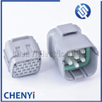 20 Pin Auto waterproof Electrical Control Board Connector Excavator Hydraulic Pump Plug 6189-0714 6188-0494 For DL 040 Serie