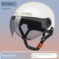 Electric Bicycle Motorcycle Dot Certified Electric Vehicle Helmets Men Women Four Seasons Sun Protection Lightweight Half E-bike