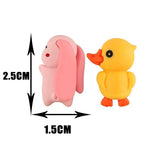 6/1pcs Cute Animal Ornament Car Center Console Display Screen Ornament Car Rearview Mirror Bike Little Turtle Cute Pendant Doll