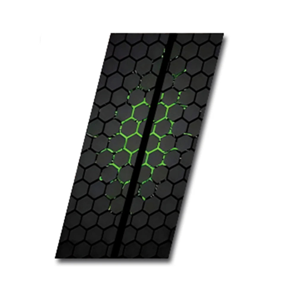 1PC For Honeycomb Car B-pillar Waterproof Decal DIY Door Pillar Sticker Car Door Post Sticker DIY Decor Center Pillar Sticker