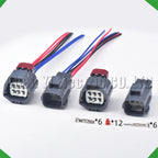 6-pin auto connector automotive connectors electric waterproof electronic harness