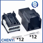 12 Pin auto connector Steering wheel heating automatic start stop integrated switch plug 347290120 34729-0120