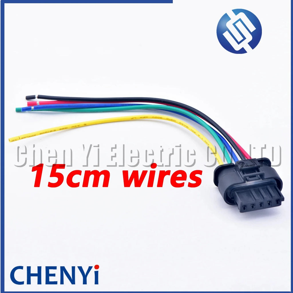 5 Pin Auto connector engine intake manifold servo motor damper motor plug air flow meter sensor plug 872-860-541 7540393-04