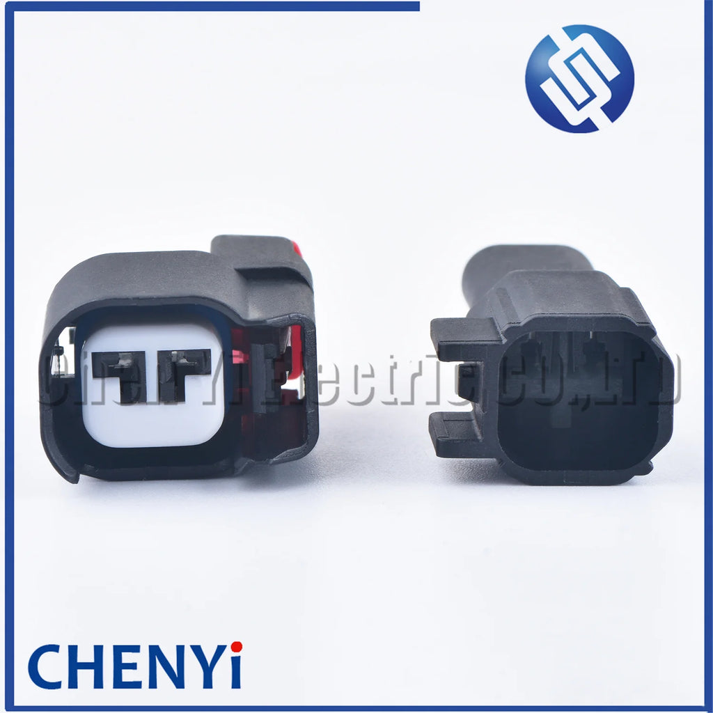 2 Pin male or female auto waterproof connector Fuel injector front wheel ABS sensor plug for Ford Buick Chevrolet EV6