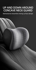 Comfortable Car Headrest and Lumbar Support Cushion for Office Home Chairs - Relieve Back Pain and Improve Posture Accessories