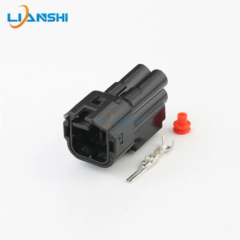 6187-4441/6180-4181 Automotive oxygen sensor plug 4-hole waterproof connector harness modified sheath with terminal