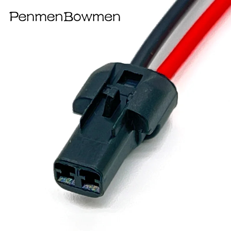 1 Set 2 Pin Car Micro Blind Spot Rear View Mirror Electrical Cable Connectors Wire Harness Plug 52266-0211 52213-0211 For Toyota