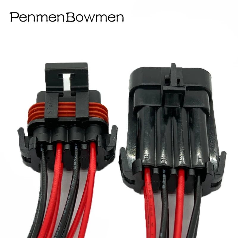 1 Set 8 Pin 1.5Series Auto Plastic Socket Electrical Cable Connectors Waterproof Female Male Wire Harness Plug 12047931 12047937