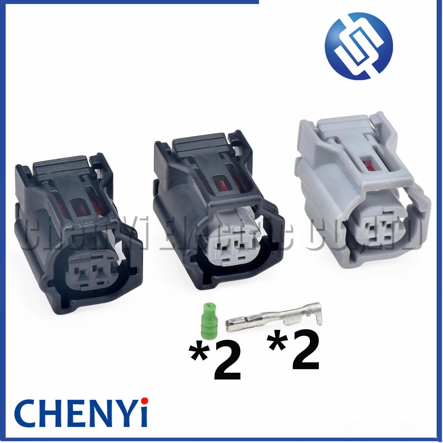 2 Pin Auto ABS Speed sensor connector 6189-7073 90980-12572 6189-7020 90980-12728 6189-1161 90980-12416 For Honda Toyota Subaru