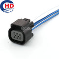 6 Pin 15355297 15418498 Automotive Waterproof Female Plug Throttle Motor Drive Connector Socket For BUICK