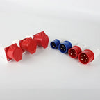 5Pcs Industrial Plug and Socket Waterproof Connector 3PIN 4PIN 5PIN 16A/32A  Waterproof Electrical Connection Wall Mount Socket