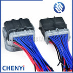 34 Pin Automotive waterproof connector Car Engine wire harness plug 3508A-01-002E 60013512A01C 60013508A01B C146 For Ford