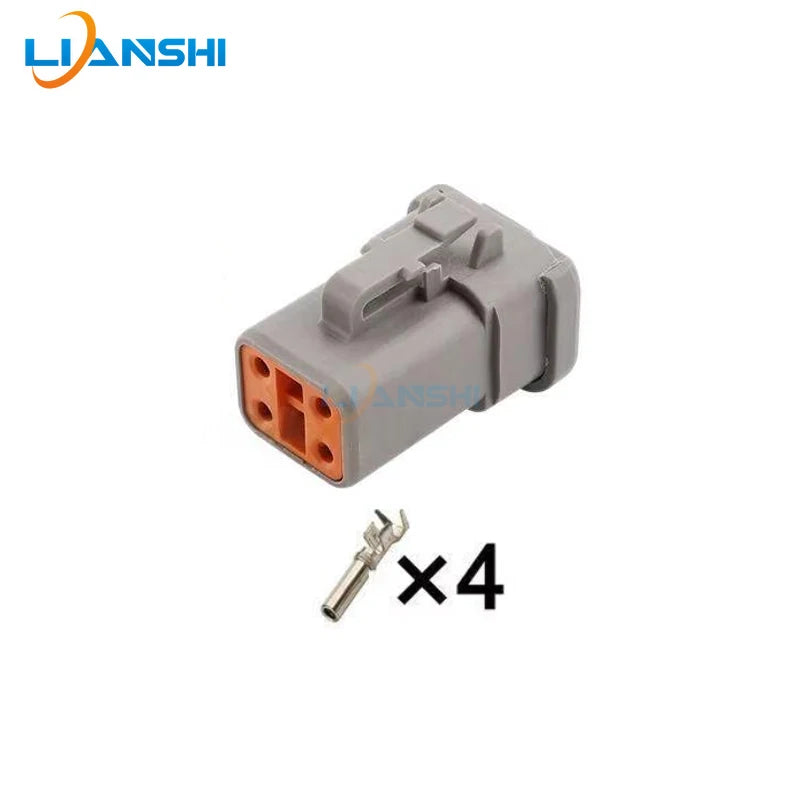 DTP04-4P-E003/LE07/DTP06-4S-E003 is suitable for automotive wiring harness connectors and automotive terminals