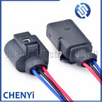 3 Pin 1.5mm auto waterproof Air-Condition pressure switch Temp sensor Reversing radar wires Plug 1J0973803 1J0973703 1J0 973 703