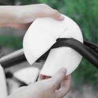 2pcs Motorcycle Wavy Windproof Face Grips 360-degree No Dead Angle Block Cold Air Thickened High-density Windproof Grips Gloves