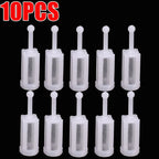 5-30PCS Car Paint Spray Gun Filter Anti Clogging Paint Feed Nozzle Replaceable Nylon Fine Mesh Filters for Automotive Detailing