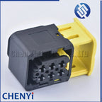 1 Set 6 Pin 2.8mm Series female Black Auto Plastic Housing Electrical Connector Car Cable Harness Socket Auto Parts 1-1418437-1