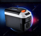 US/EU 220-240V 10L Car Home Refrigerator Mini Fridges 12/24V Freezer Cooler Heater Food Storage Box For Car Home Camping