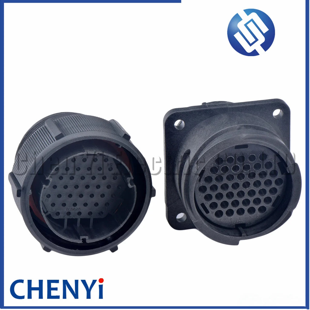 44 Pin Auto waterproof connector Truck engine frame chassis harness plug 929661 929659 828895-1 For Delong F3000 M3000 X3000 J6