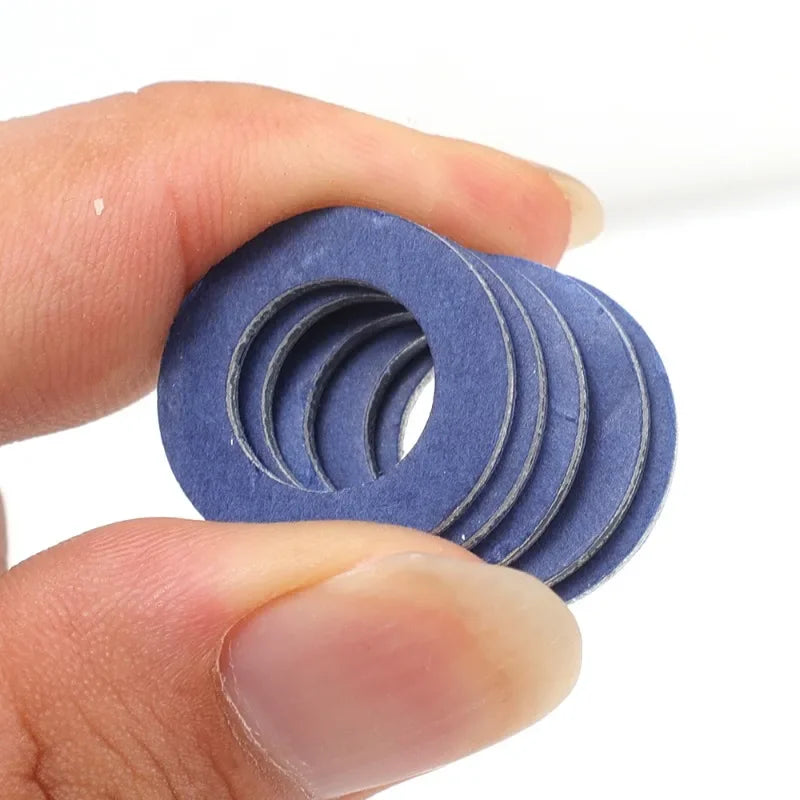 30/1Pcs Car Oil Drain Screw Gasket 90430-12031 Engine Sump Aluminum Seal Gasket for Toyota 12mm Hole Nut Washer Auto Accessories