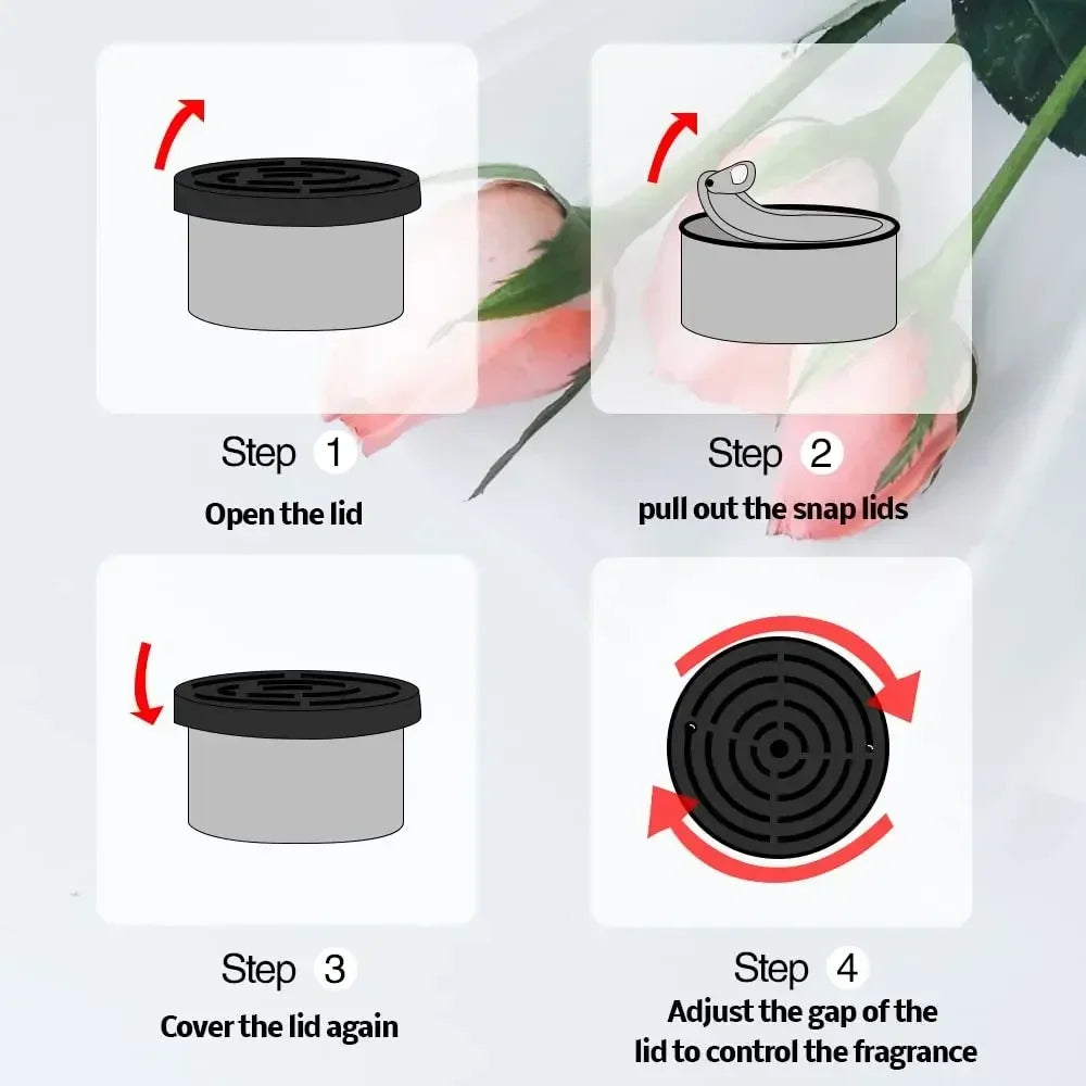 Car Flavoring Perfume Canned Air Fresheners Long-Lasting Auto Aromatherapy Wood Blocks Coffee Flavor Deodorant Supplies Amagi