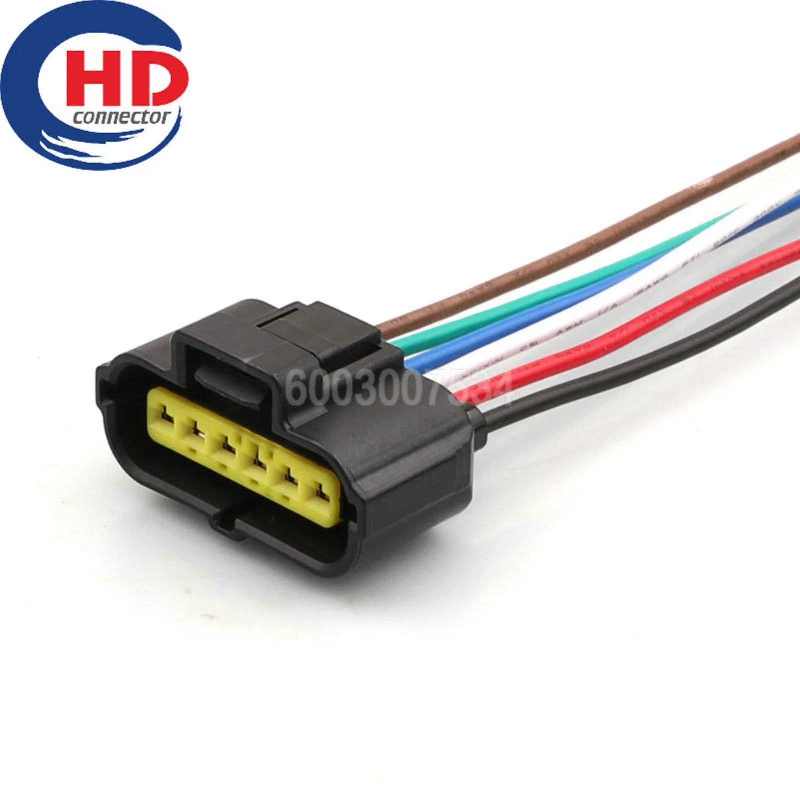 6 Pin Waterproof Ford Focus Fuel Pump Socket Female Connector Accelerator Pedal Wiring Harness For KIA Hyundai Mitsubis