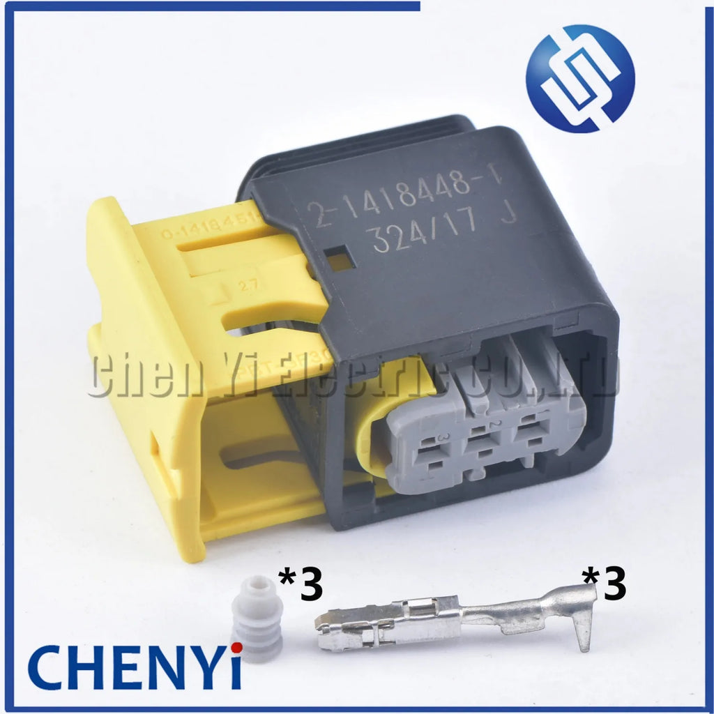 3 Pin auto Waterproof heavy-duty connector For MCP 1.5K series REC HSG COD Plug Socket 2-1418448-1 2-1703843-1 2-1670730-1