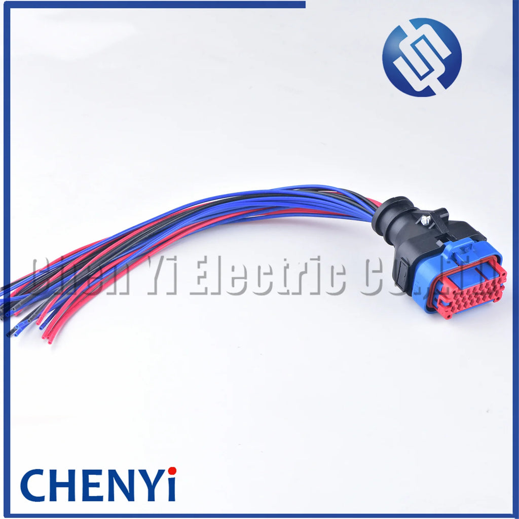 23 Pin Automotive Waterproof EPEC ECU controller Connector PCB board plug 770680-1 770680-2 770680-4 770680-5 with wire