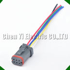 6-Pin Connector Connector female Automotive waterproof connector Deutsch series Harness
