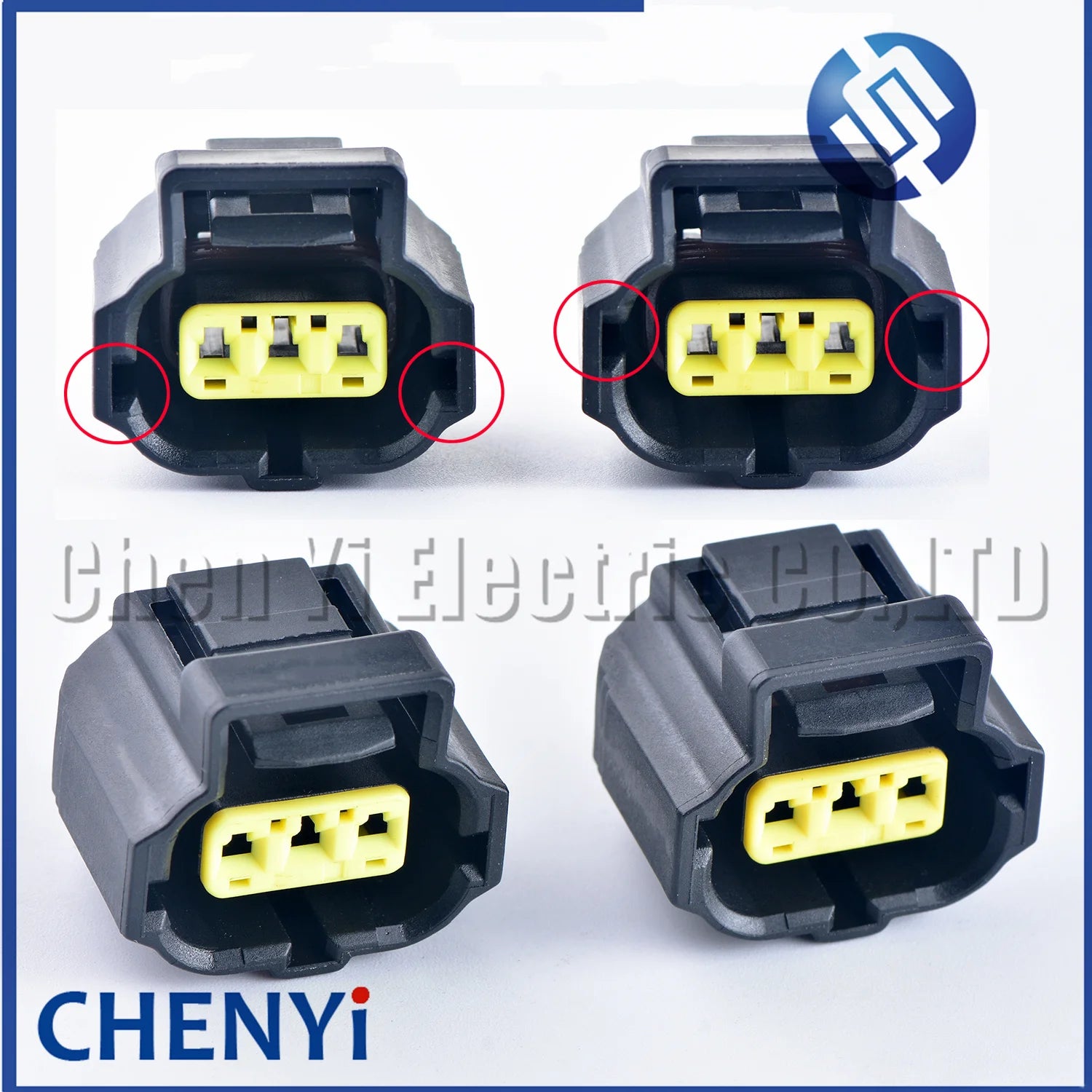 3 Pin female Automobile waterproof SSC Clutch speed sensor plug Generator Connector 184032-1 184034-1 184311-1 For Ford Focus
