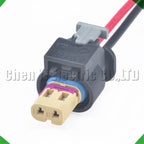 2 Pin Automobile waterproof connector vvt solenoid Ignition coil plug 4F0973702A 4F0973...