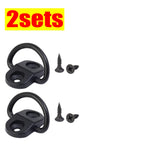 1-10sets Cargo Net Floor Hook Fixing Kit Rear Trunk Boot Tie Down Hook Ring Loop Fix Hang Flat Screen Auto Fasteners Accessories