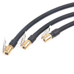 Air Rubber Hose Flexible Tire Valve Extension Tube Adapter for Air Compressor Tire Inflator Pump for Car Motorcycle Bike