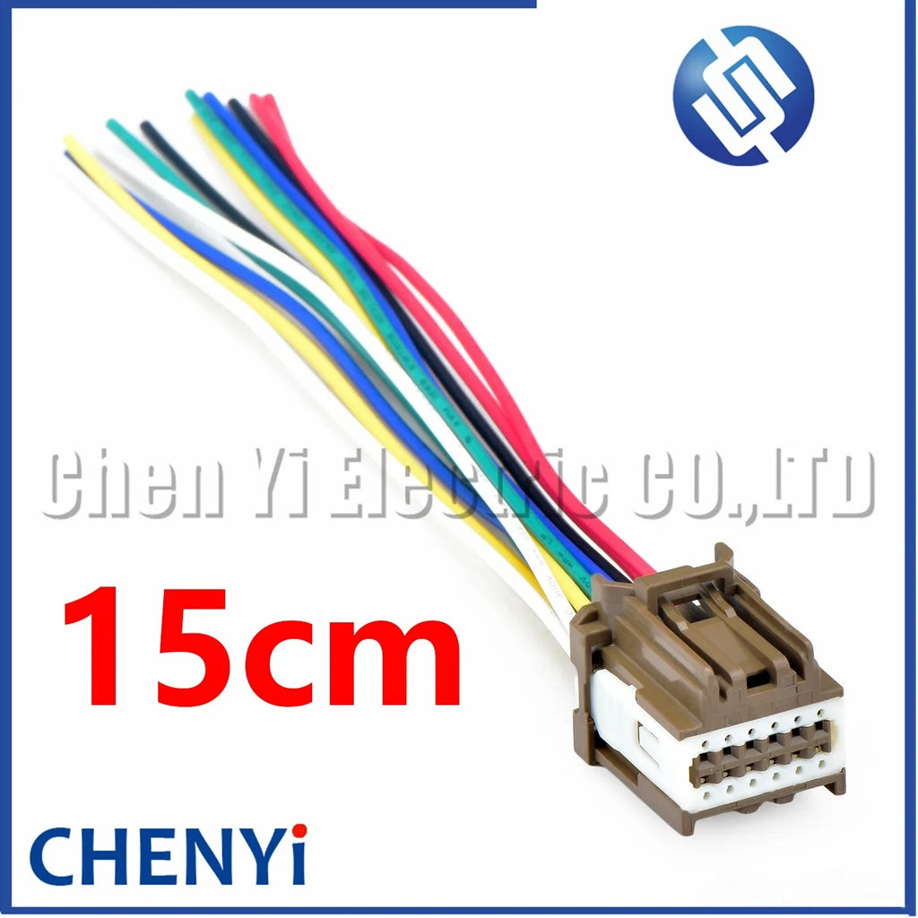 12 Pin auto connector car electric cable connector 347290120 347290121 347290122 For multi-media wiring harness plug
