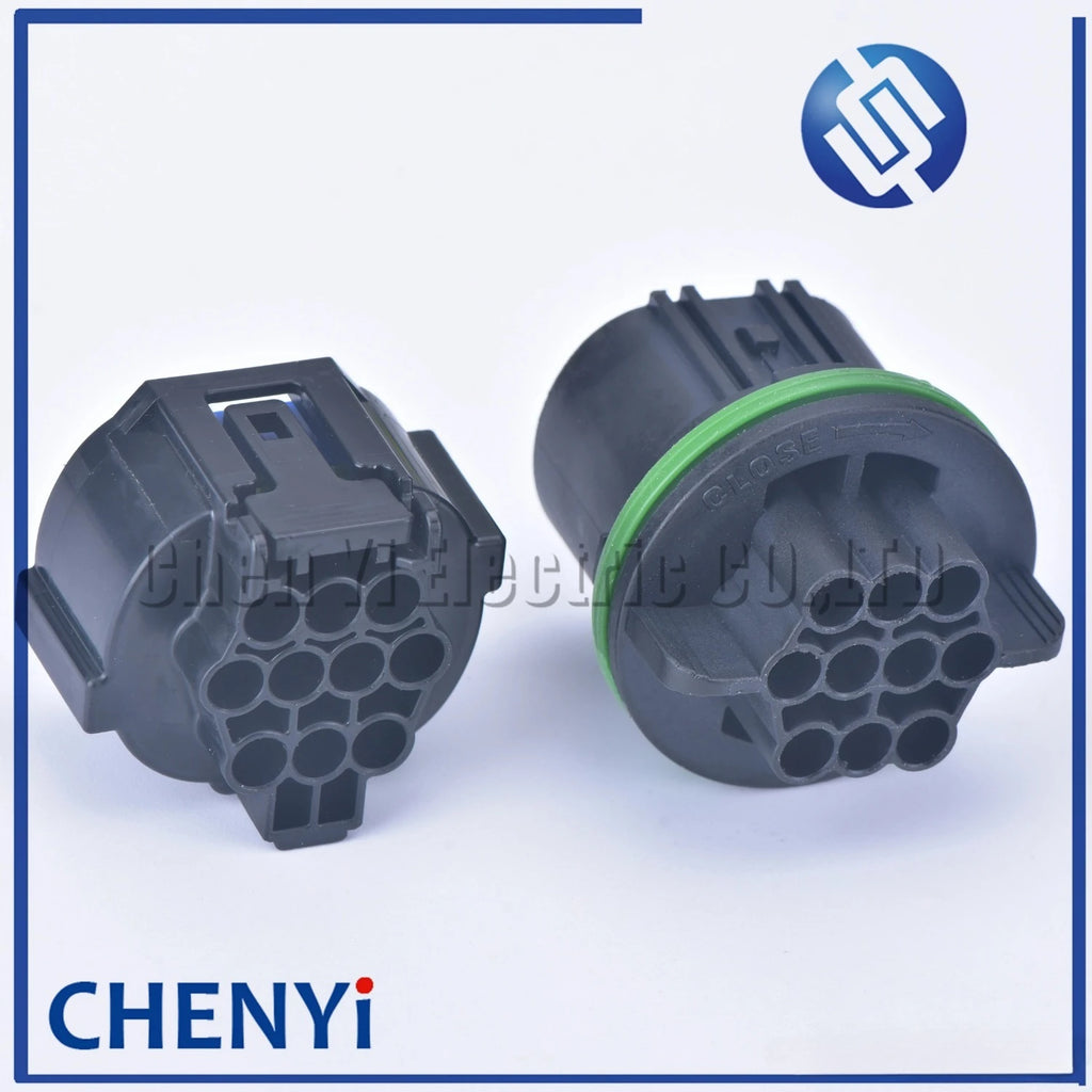 10 Pin Car Headlight Plug Waterproof Electrial Auto Socket Male or Female HP406-10021 Wire Harness Connector For Hyundai Kia