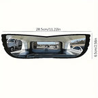 Curved Rearview Blind Spot Mirror Enhanced Field of View Curved Blind Spot Mirror HD Glass Wide Angle Mirror for Car Truck Amagi