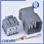 16 Pin Automotive waterproof connector DL series plug Female or Male wiring harness connector 6189-0715 6188-0495 For Honda