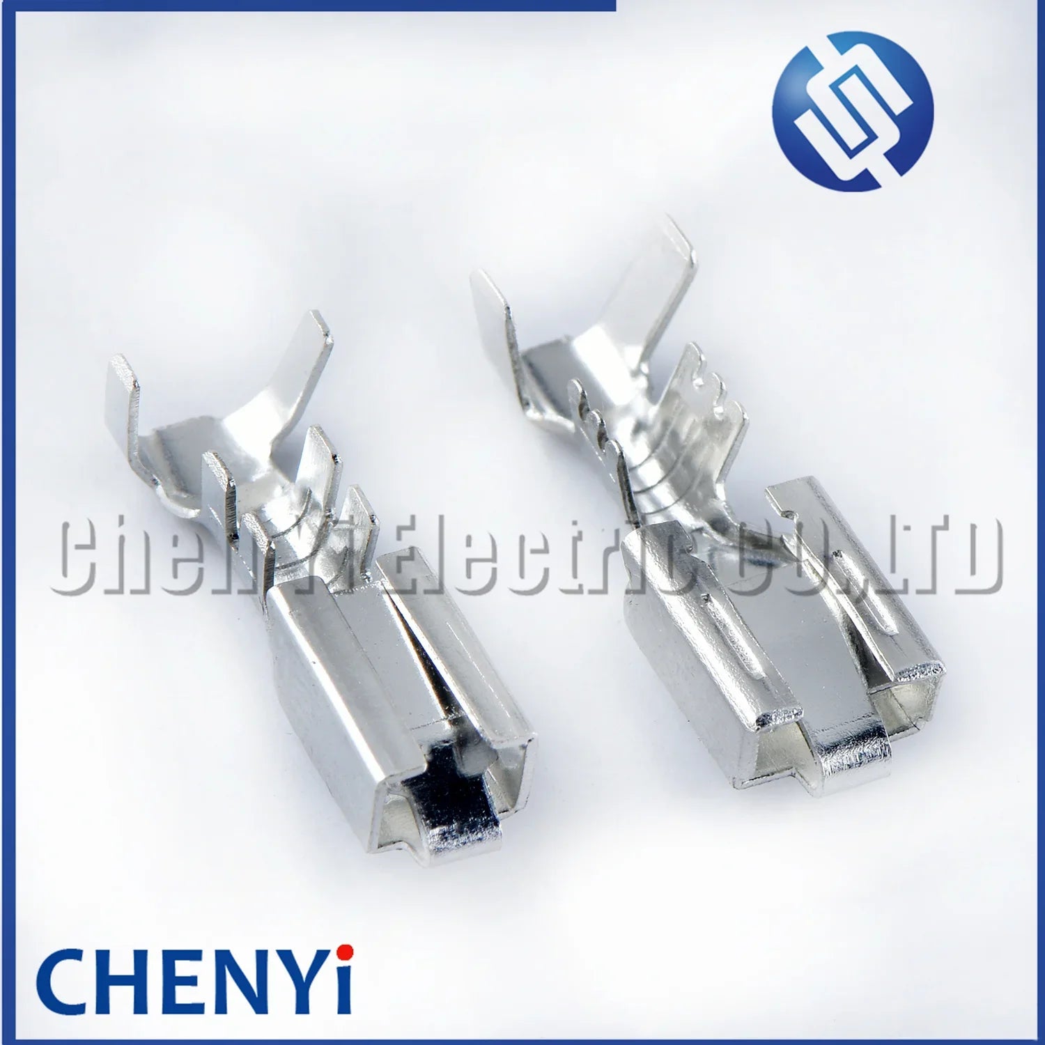 50 Pcs 6.3/4.8 MM Car Crimp Terminal Spade Connector Copper Pins Auto Female Splice Wire Terminals For plug