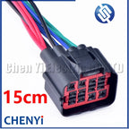 12 Pin Auto waterproof connector parking sensor Headlight assembly harness plug 145229-1 1452303-1 For Ford Volvo Cadillac Jeep