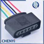 6 Pin 3.5mm female waterproof cable electrical pump connector ignition coil wire harness plug 1J0973726 With wires 1J0 973 726