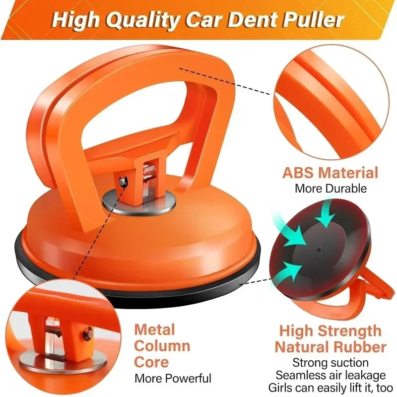 Car Minor Dent Repair Suction Cup Tool Kit - Vehicle Dent Puller Set for Diagnostic and Inspection - Various Materials Amagi