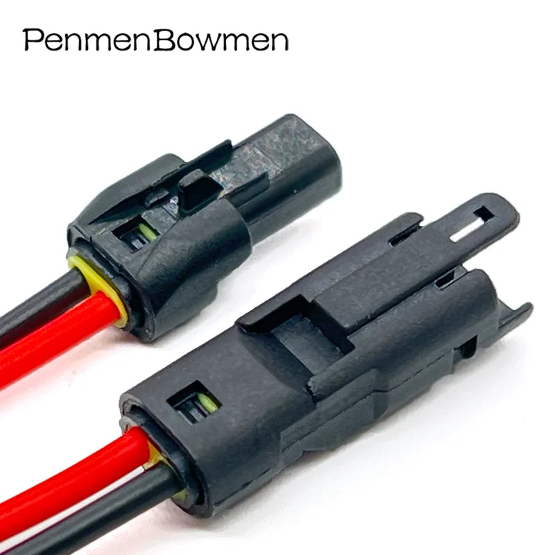 1 Set 2 Pin Car Micro Blind Spot Rear View Mirror Electrical Cable Connectors Wire Harness Plug 52266-0211 52213-0211 For Toyota