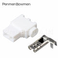 1 Set 1 Pin 250 Flag Spring Nylon Hard Sheath Electrical Cable Connectors 6.3mm Female Wiring Harness Plug 176497-1