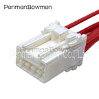 1 Set 7 Pin Auto Unsealed Adapter Socket Electrical Cable Connectors Female Wire Harness Plug For Toyota PH845-07010
