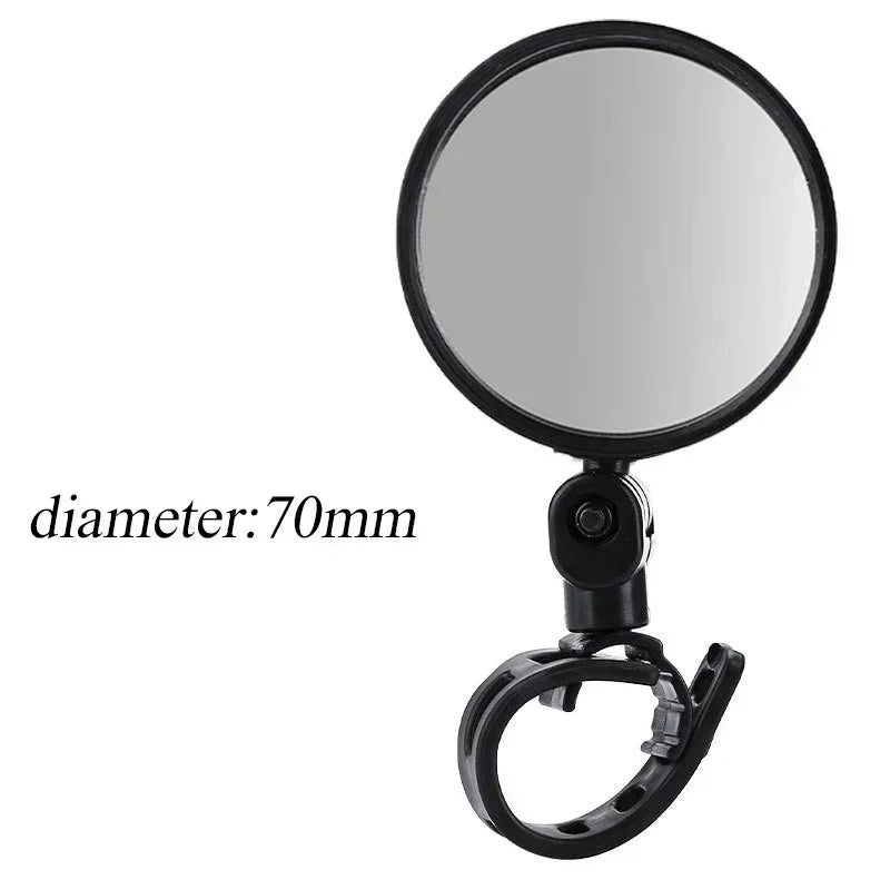 Universal Bicycle Handlebar Mirror 360° Adjustable Rear View for Bike Motorcycle Cycling Safety Amagi Mount Design Amagi