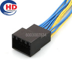 16 Pin Unsealed Male Female Connector Cable Motorcycle Electrical Harnesses Wiring Harness Housing 1473196-1 175966-2