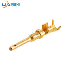 50pcs 1060-16-0144DT gold-plated male and female terminals 1062-16-0144 connectors with stamped spring inserts